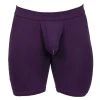 Obviously EliteMan Boxer Brief 9inch Leg - Purple -Bown Of London shop obviously eliteman boxer brief 9inch leg purple 31957950