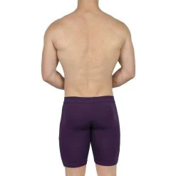 Obviously EliteMan Boxer Brief 9inch Leg - Purple -Bown Of London shop obviously eliteman boxer brief 9inch leg purple 31957954