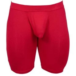 Obviously EliteMan Boxer Brief 9inch Leg - Red