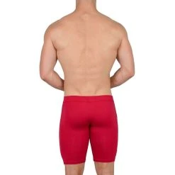Obviously EliteMan Boxer Brief 9inch Leg - Red -Bown Of London shop obviously eliteman boxer brief 9inch leg red 31762976