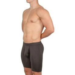 Obviously EliteMan Boxer Brief 9inch Leg - Titanium Grey 13 Obviously EliteMan Boxer Brief 9inch Leg - Titanium Grey -Bown Of London shop obviously eliteman boxer brief 9inch leg titanium grey 31762987
