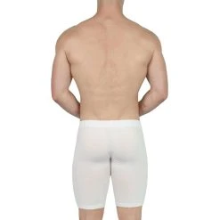 Obviously EliteMan Boxer Brief 9inch Leg - White -Bown Of London shop obviously eliteman boxer brief 9inch leg white 31957960