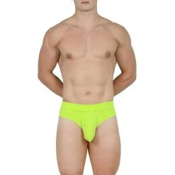 Obviously EliteMan Brief - Lime -Bown Of London shop obviously eliteman brief lime 31957965