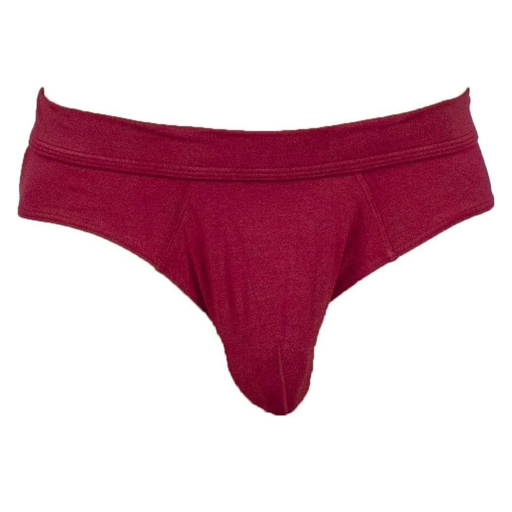 Obviously EliteMan Brief - Maroon Red 3 Obviously EliteMan Brief - Maroon Red