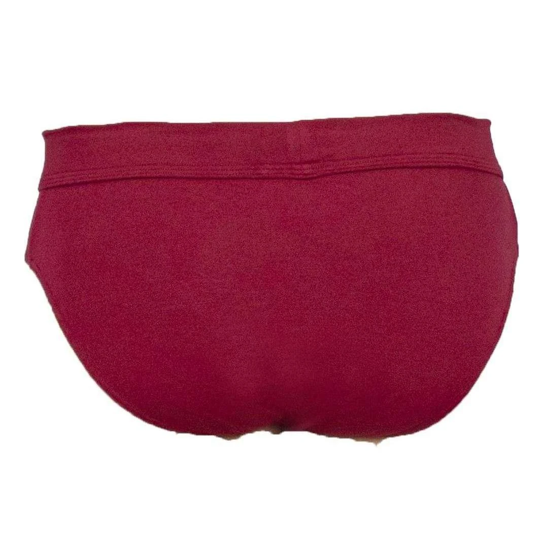 Obviously EliteMan Brief - Maroon Red 4 Obviously EliteMan Brief - Maroon Red - Image 2