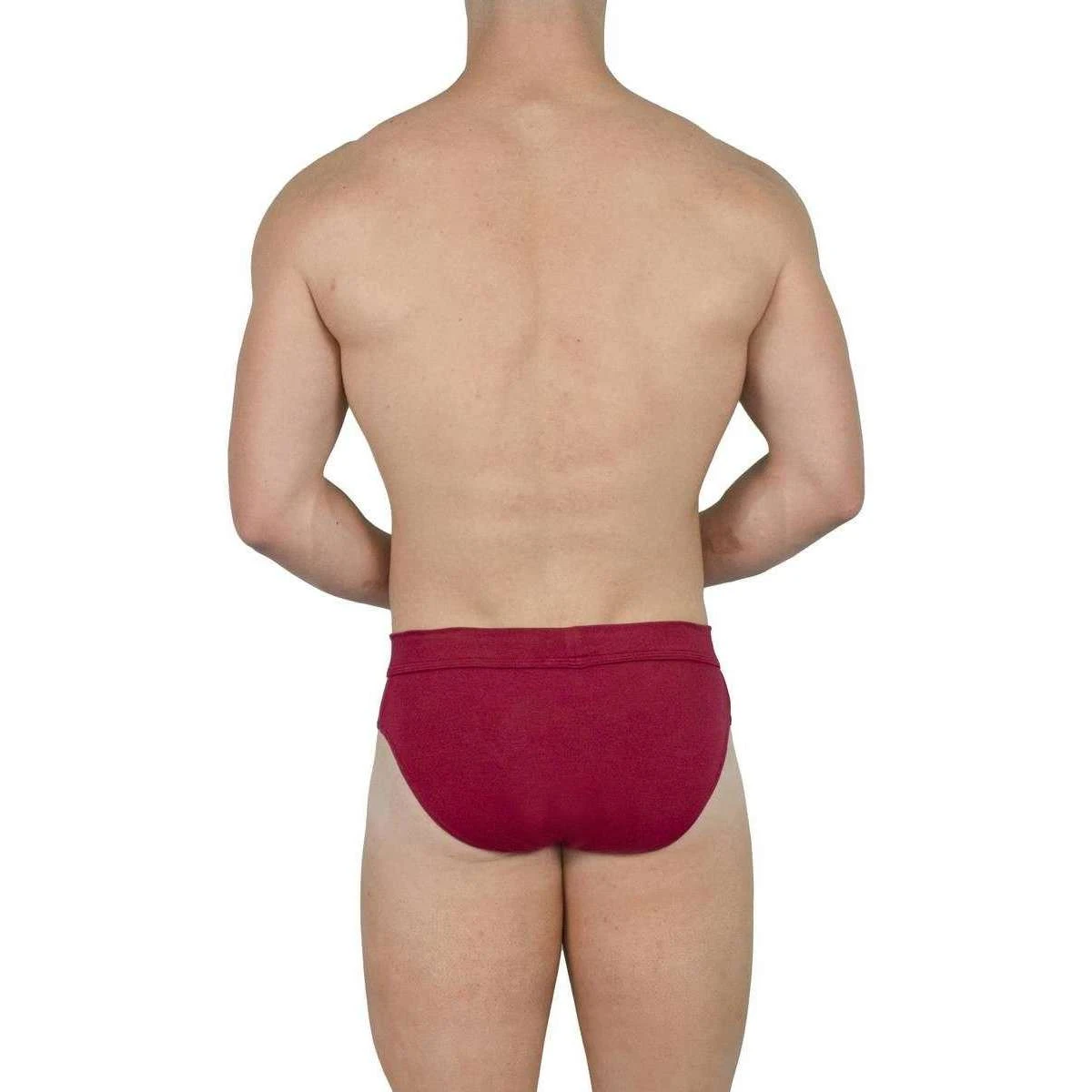 Obviously EliteMan Brief - Maroon Red 7 Obviously EliteMan Brief - Maroon Red - Image 5