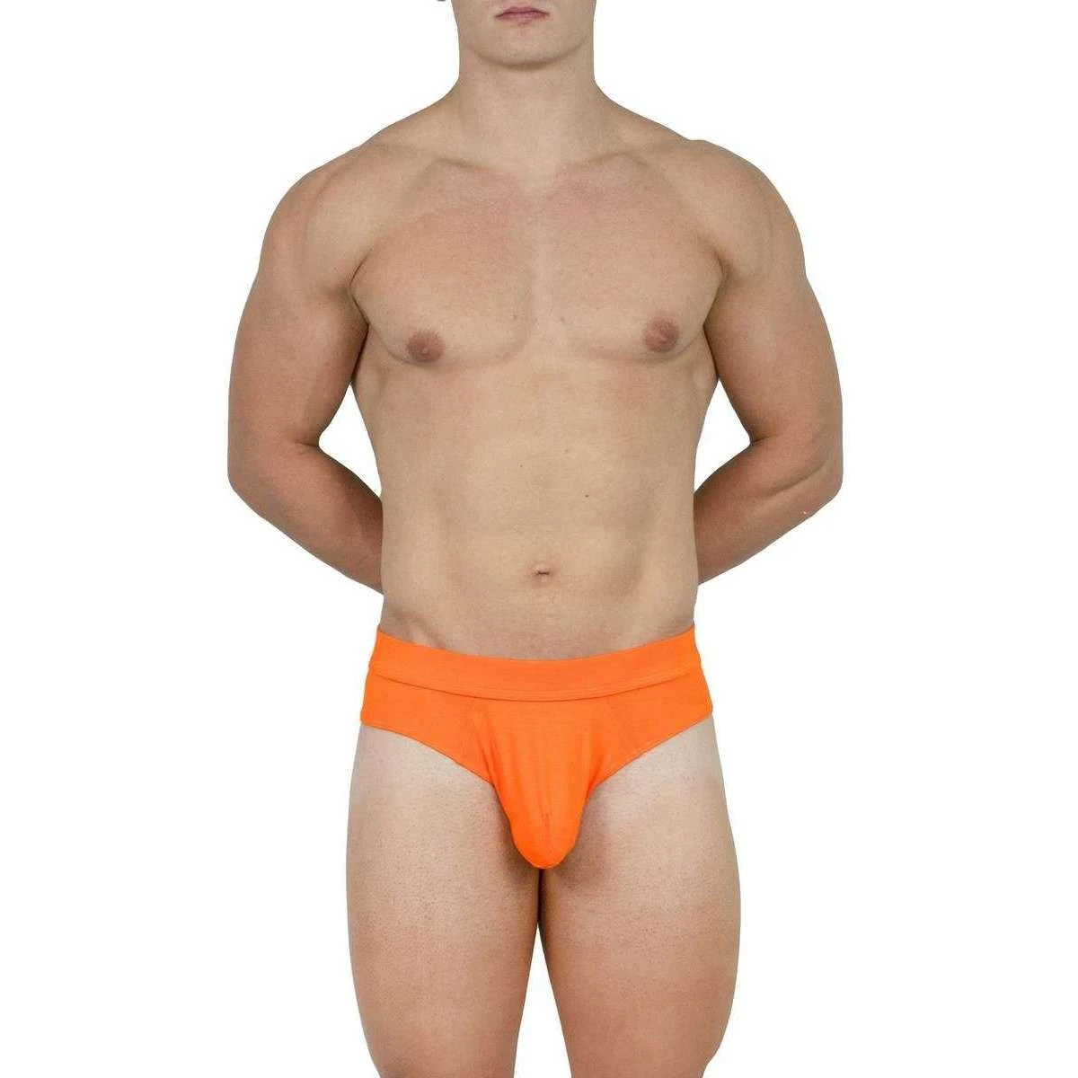 Obviously EliteMan Brief - Orange 6 Obviously EliteMan Brief - Orange - Image 4