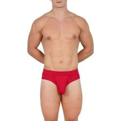 Obviously EliteMan Brief - Red -Bown Of London shop obviously eliteman brief red 31763023