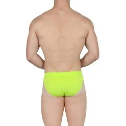 Obviously EliteMan Hipster Brief - Lime -Bown Of London shop obviously eliteman hipster brief lime 31958007