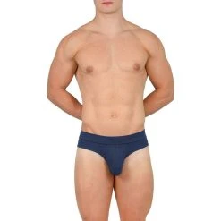 Obviously EliteMan Hipster Brief - Navy -Bown Of London shop obviously eliteman hipster brief navy 31763063