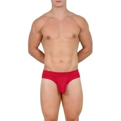 Obviously EliteMan Hipster Brief - Red -Bown Of London shop obviously eliteman hipster brief red 31763072