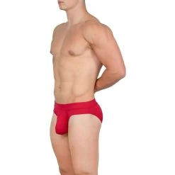 Obviously EliteMan Hipster Brief - Red -Bown Of London shop obviously eliteman hipster brief red 31763076
