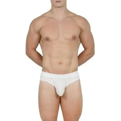 Obviously EliteMan Hipster Brief - White -Bown Of London shop obviously eliteman hipster brief white 31958042