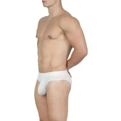 Obviously EliteMan Hipster Brief - White -Bown Of London shop obviously eliteman hipster brief white 31958044