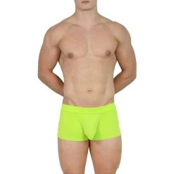 Obviously EliteMan Trunk - Lime -Bown Of London shop obviously eliteman trunk lime 31958048
