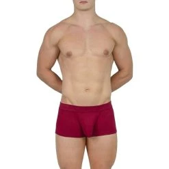 Obviously EliteMan Trunk - Maroon Red -Bown Of London shop obviously eliteman trunk maroon red 31958054