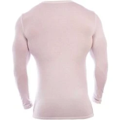 Obviously Essence Deep V-Neck Long Sleeve Undershirt - White -Bown Of London shop obviously essence deep v neck long sleeve undershirt white 31036176