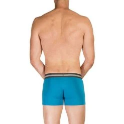 Obviously EveryMan AnatoMAX Boxer Brief 3inch Leg - Bondi Blue -Bown Of London shop obviously everyman anatomax boxer brief 3inch leg bondi blue 31036249