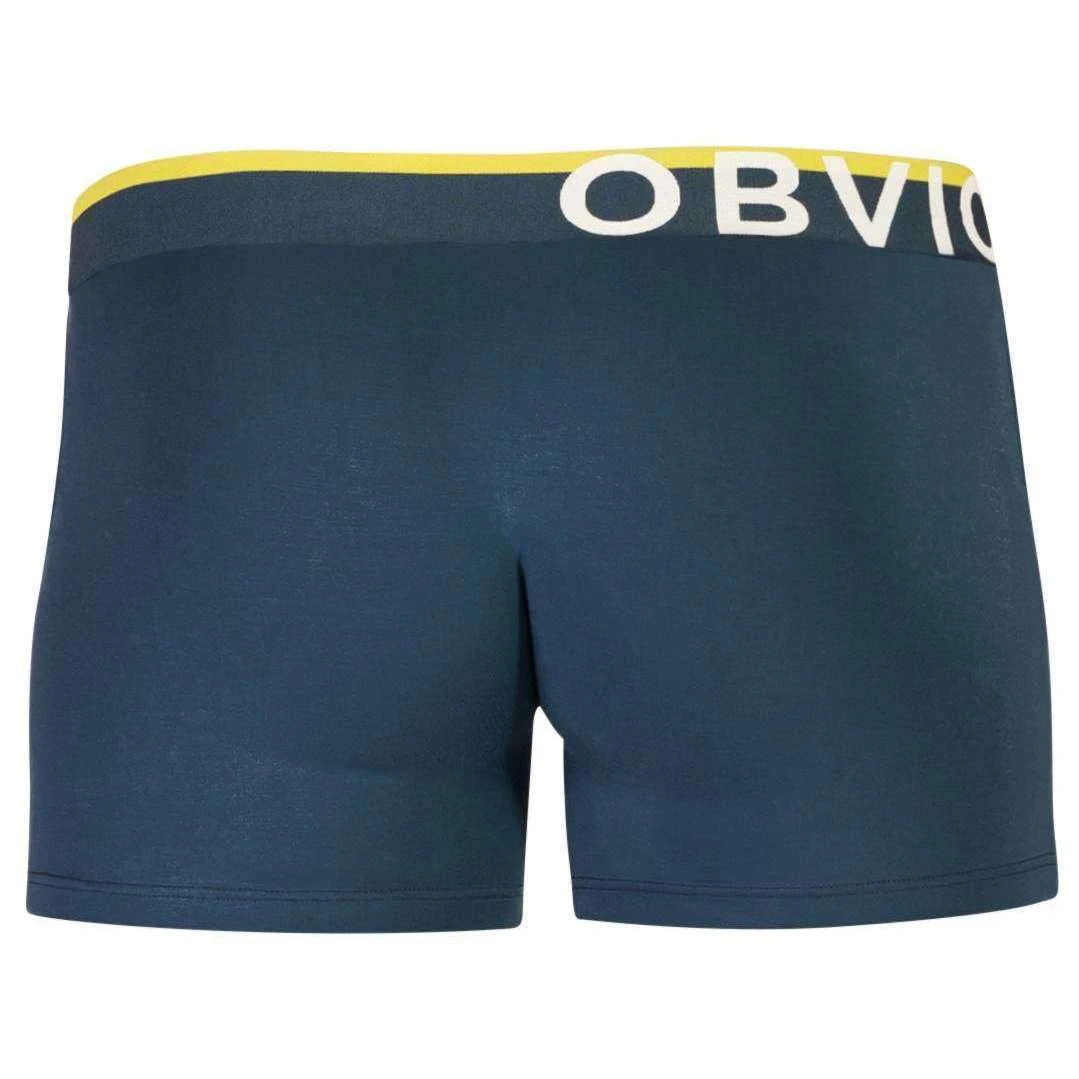 Obviously EveryMan AnatoMAX Boxer Brief 3inch Leg - Nautical Navy 4 Obviously EveryMan AnatoMAX Boxer Brief 3inch Leg - Nautical Navy - Image 2