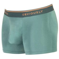 Obviously EveryMan AnatoMAX Boxer Brief 3inch Leg - Teal -Bown Of London shop obviously everyman anatomax boxer brief 3inch leg teal 31036263