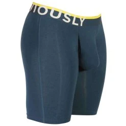 Obviously EveryMan AnatoMAX Boxer Brief 9inch Leg - Nautical Navy -Bown Of London shop obviously everyman anatomax boxer brief 9inch leg nautical navy 31036320