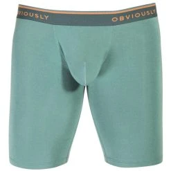 Obviously EveryMan AnatoMAX Boxer Brief 9inch Leg - Teal