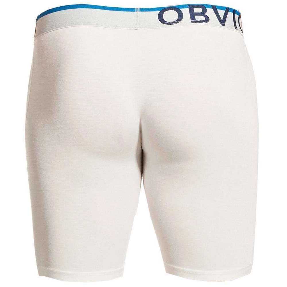 Obviously Everyman AnatoMAX Boxer Brief 9inch Leg - White 4 Obviously Everyman AnatoMAX Boxer Brief 9inch Leg - White - Image 2