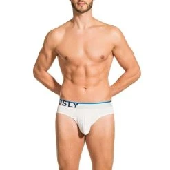 Obviously Everyman AnatoMAX Brief - White -Bown Of London shop obviously everyman anatomax brief white 31036369