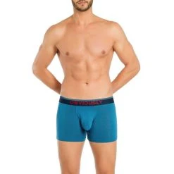 Obviously FreeMan AnatoFREE Boxer Brief 3inch Leg - Pacific Blue -Bown Of London shop obviously freeman anatofree boxer brief 3inch leg pacific blue 31036425