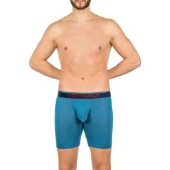 Obviously FreeMan AnatoFREE Boxer Brief 6inch Leg - Pacific Blue 11 Obviously FreeMan AnatoFREE Boxer Brief 6inch Leg - Pacific Blue -Bown Of London shop obviously freeman anatofree boxer brief 6inch leg pacific blue 31036449