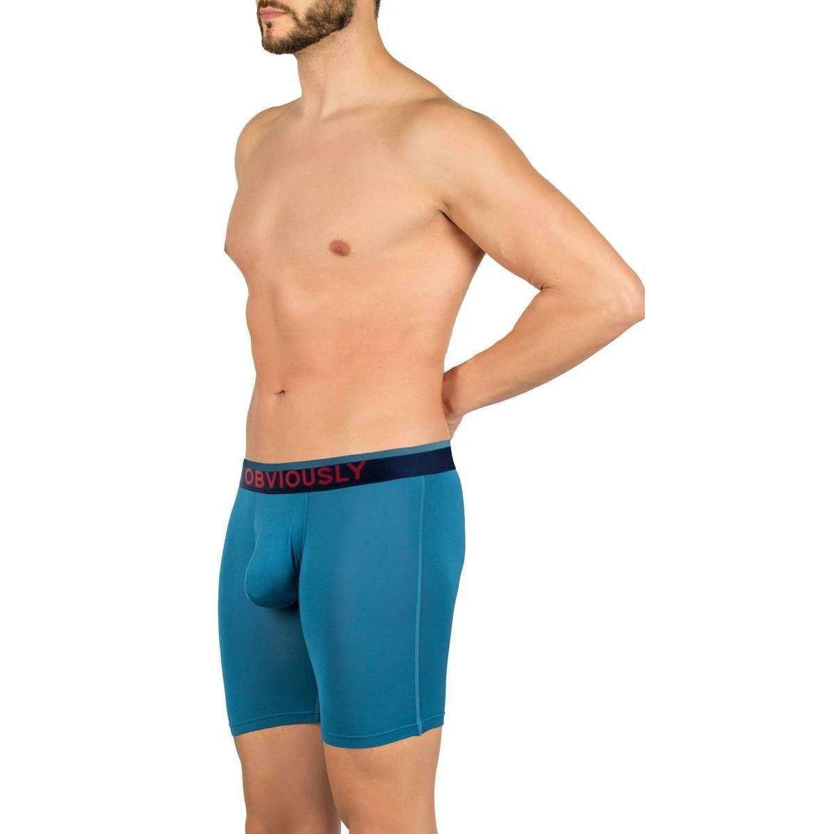 Obviously FreeMan AnatoFREE Boxer Brief 6inch Leg - Pacific Blue 8 Obviously FreeMan AnatoFREE Boxer Brief 6inch Leg - Pacific Blue - Image 6