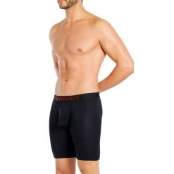 Obviously FreeMan AnatoFREE Boxer Brief 9inch Leg - Black -Bown Of London shop obviously freeman anatofree boxer brief 9inch leg black 31036468