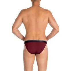Obviously PrimeMan AnatoMAX Bikini Brief - Maroon Burgundy 12 Obviously PrimeMan AnatoMAX Bikini Brief - Maroon Burgundy -Bown Of London shop obviously primeman anatomax bikini brief maroon burgundy 31036552