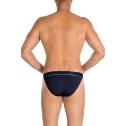 Obviously PrimeMan AnatoMAX Bikini Brief - Midnight Navy -Bown Of London shop obviously primeman anatomax bikini brief midnight navy 31036564