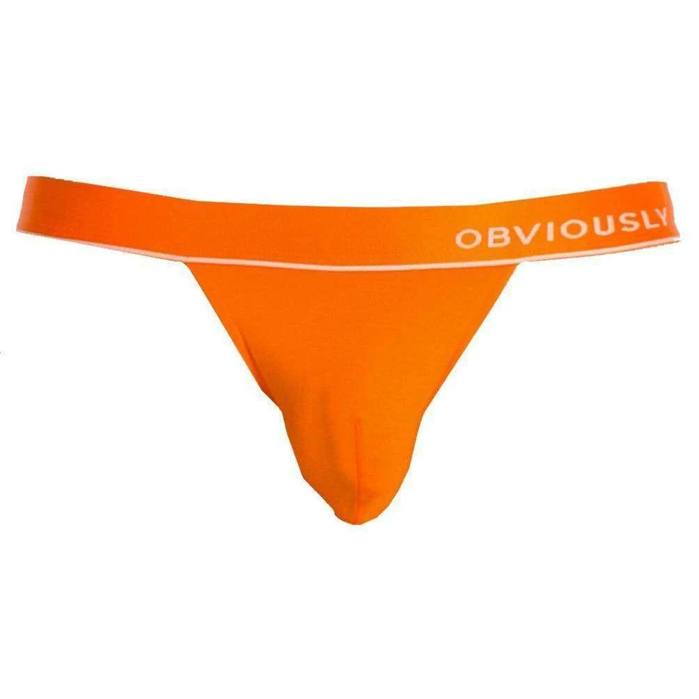 Obviously PrimeMan AnatoMAX Bikini Brief - Orange 3 Obviously PrimeMan AnatoMAX Bikini Brief - Orange