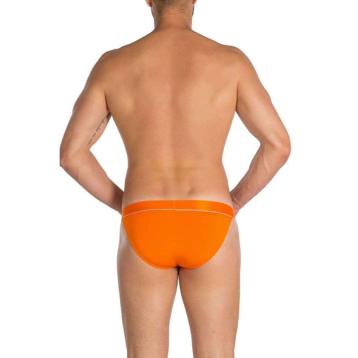 Obviously PrimeMan AnatoMAX Bikini Brief - Orange 7 Obviously PrimeMan AnatoMAX Bikini Brief - Orange - Image 5