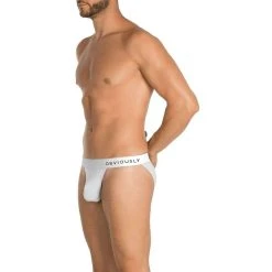Obviously PrimeMan AnatoMAX Bikini Brief - White -Bown Of London shop obviously primeman anatomax bikini brief white 31036613