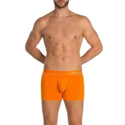 Obviously PrimeMan AnatoMAX Boxer Brief 3inch Leg - Orange -Bown Of London shop obviously primeman anatomax boxer brief 3inch leg orange 31036660