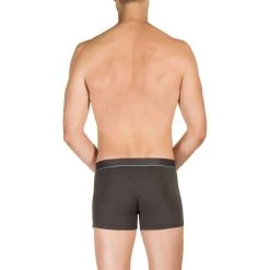 Obviously PrimeMan AnatoMAX Boxer Brief 3inch Leg - Titanium Grey -Bown Of London shop obviously primeman anatomax boxer brief 3inch leg titanium grey 31036689