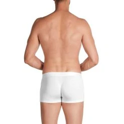 Obviously PrimeMan AnatoMAX Boxer Brief 3inch Leg - White -Bown Of London shop obviously primeman anatomax boxer brief 3inch leg white 31036694