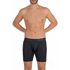 Obviously PrimeMan AnatoMAX Boxer Brief 6inch Leg - Black -Bown Of London shop obviously primeman anatomax boxer brief 6inch leg black 31036698