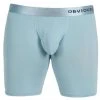 Obviously PrimeMan AnatoMAX Boxer Brief 6inch Leg - Ice Silver 2 Obviously PrimeMan AnatoMAX Boxer Brief 6inch Leg - Ice Silver -Bown Of London shop obviously primeman anatomax boxer brief 6inch leg ice silver 31036701