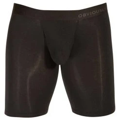 Obviously PrimeMan AnatoMAX Boxer Brief 9inch Leg - Black