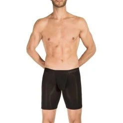 Obviously PrimeMan AnatoMAX Boxer Brief 9inch Leg - Black -Bown Of London shop obviously primeman anatomax boxer brief 9inch leg black 31036770