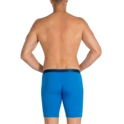 Obviously PrimeMan AnatoMAX Boxer Brief 9inch Leg - Maui Blue -Bown Of London shop obviously primeman anatomax boxer brief 9inch leg maui blue 31036792