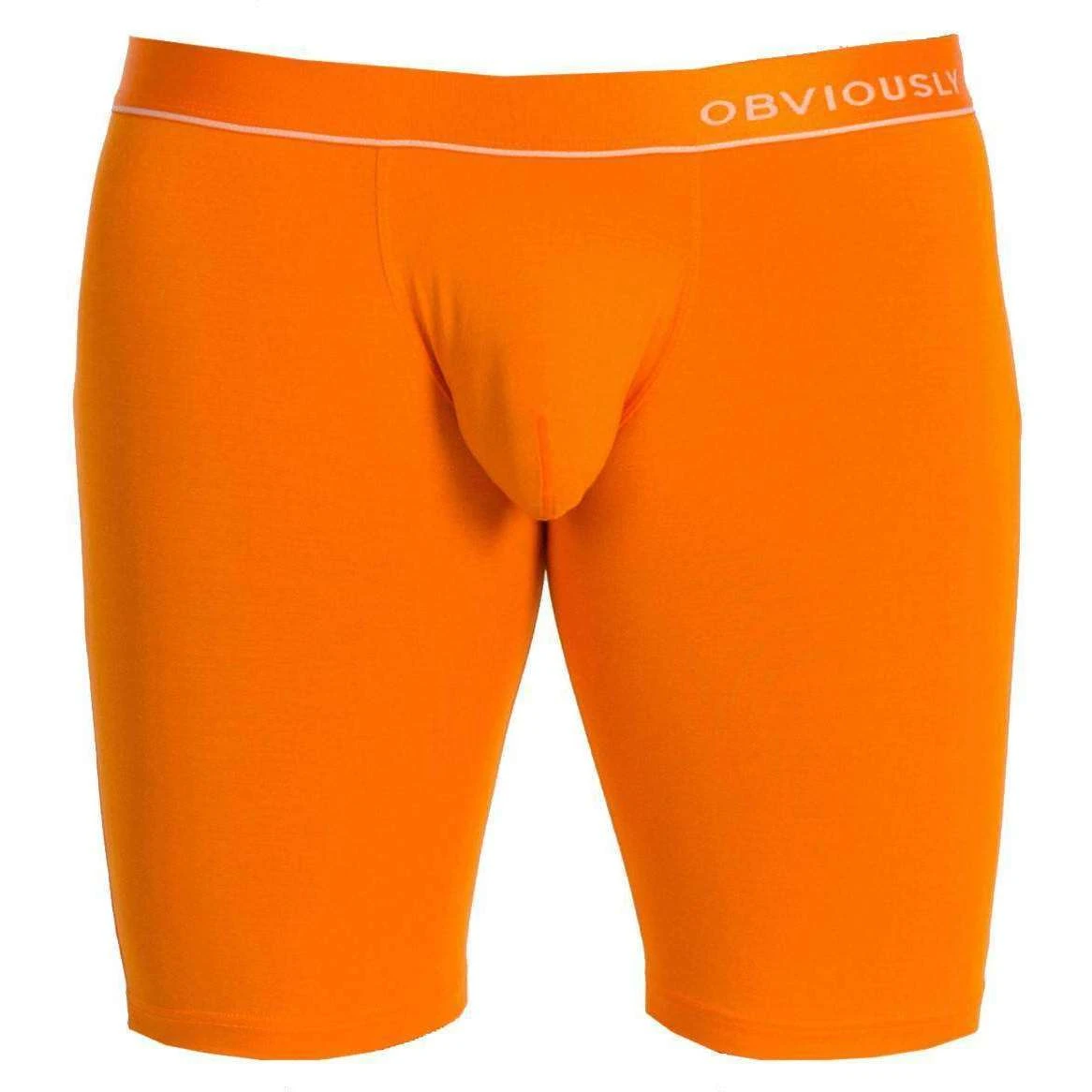 Obviously PrimeMan AnatoMAX Boxer Brief 9inch Leg - Orange 3 Obviously PrimeMan AnatoMAX Boxer Brief 9inch Leg - Orange