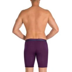 Obviously PrimeMan AnatoMAX Boxer Brief 9inch Leg - Purple 12 Obviously PrimeMan AnatoMAX Boxer Brief 9inch Leg - Purple -Bown Of London shop obviously primeman anatomax boxer brief 9inch leg purple 31036814