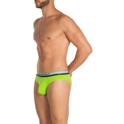 Obviously PrimeMan AnatoMAX Brief - Lime Green 13 Obviously PrimeMan AnatoMAX Brief - Lime Green -Bown Of London shop obviously primeman anatomax brief lime green 31036851