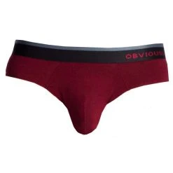 Obviously PrimeMan AnatoMAX Brief - Maroon Red