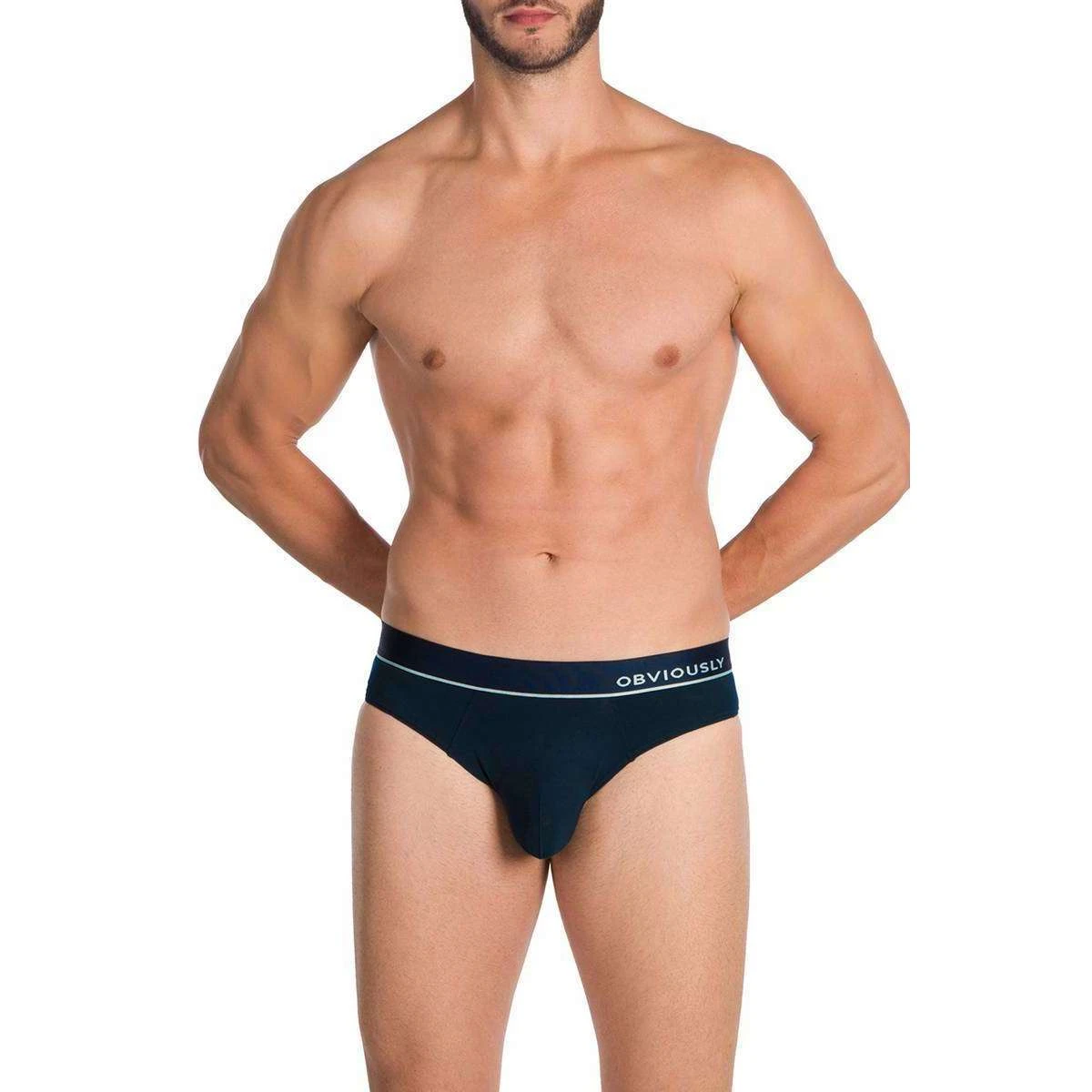 Obviously PrimeMan AnatoMAX Brief - Midnight Blue 6 Obviously PrimeMan AnatoMAX Brief - Midnight Blue - Image 4